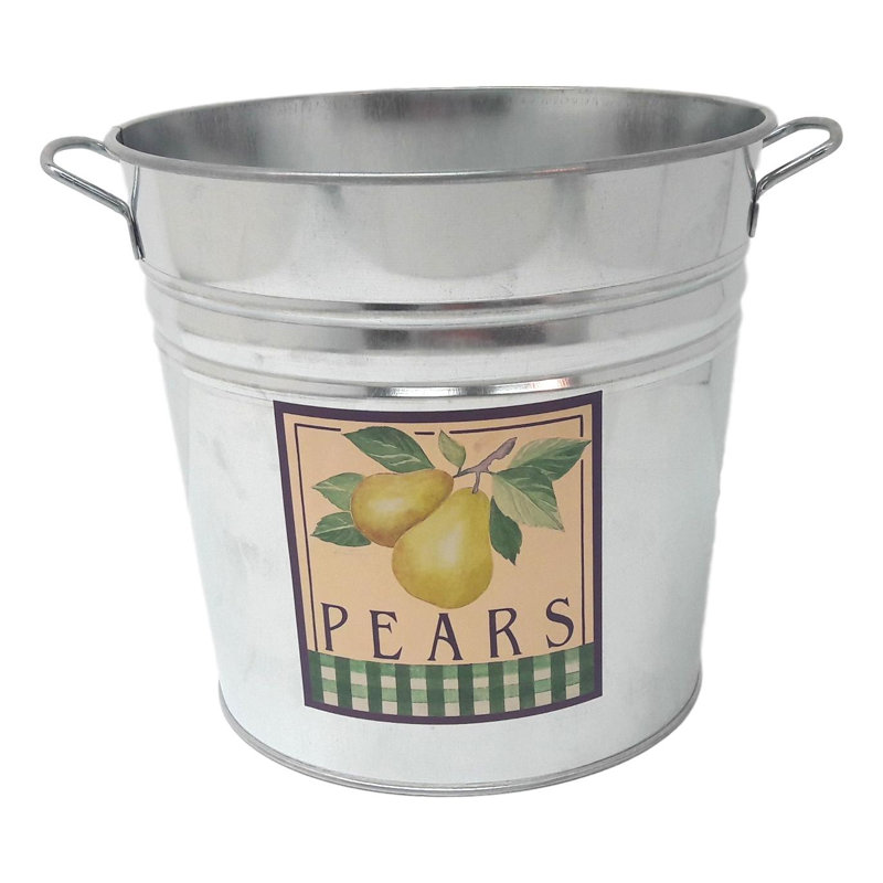 Pot à fleurs en métal galvanisé Figueiredo