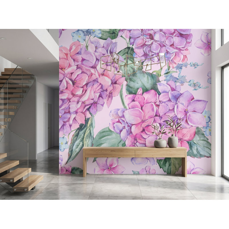 Murale, l 125 po x H 125 po, adhésif en vinyle, 125"W x 125"H, Vinyl Peel and Stick