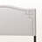 Montserrad Greyish Beige Queen Upholstered Nail Head Trim Headboard, 25.55" H X 60.55" W X 2.15" D-2040109356-2040109359