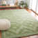 Tapis floral en laine touffeté à la main Trombetta