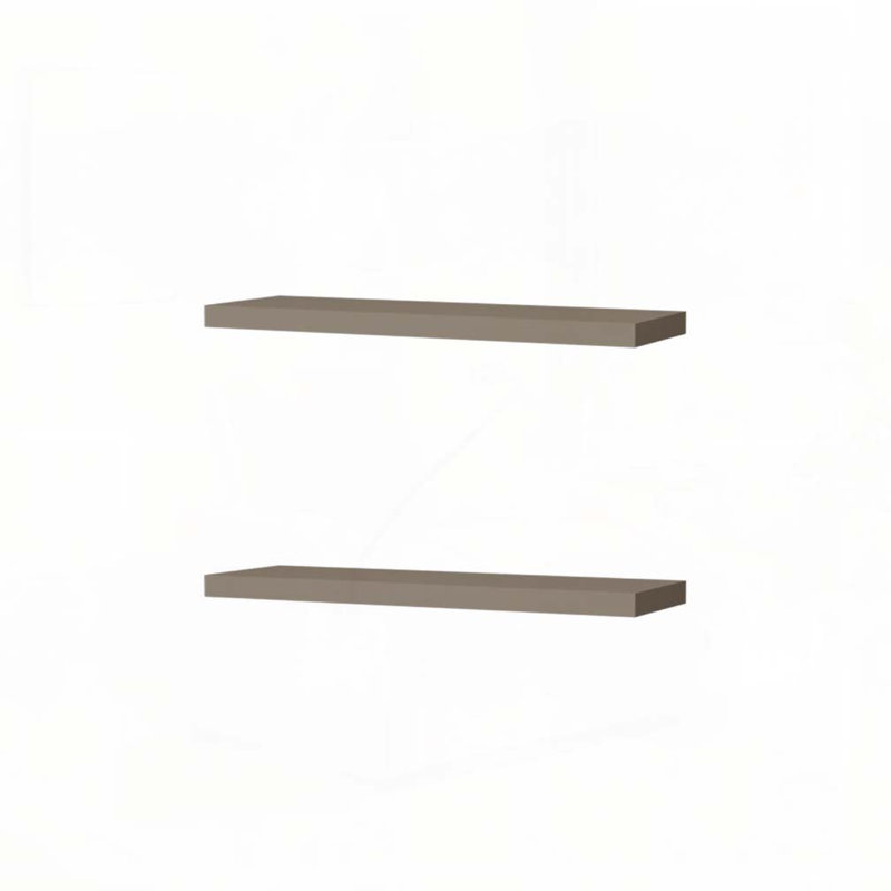 Tablette flottante taupe, Taupe