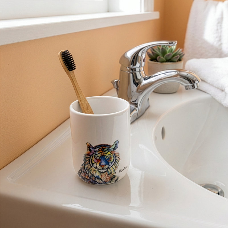 Kim McZoo Accessories Ceramic / Porcelain Tumbler
