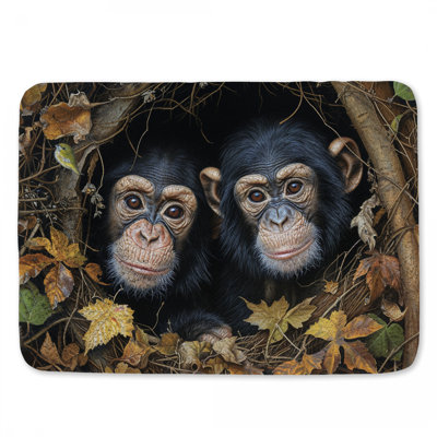 Tapis de bain Chimpanzees