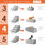 Escalier pour animal 3 marches Emalee-1479917145-1479917142