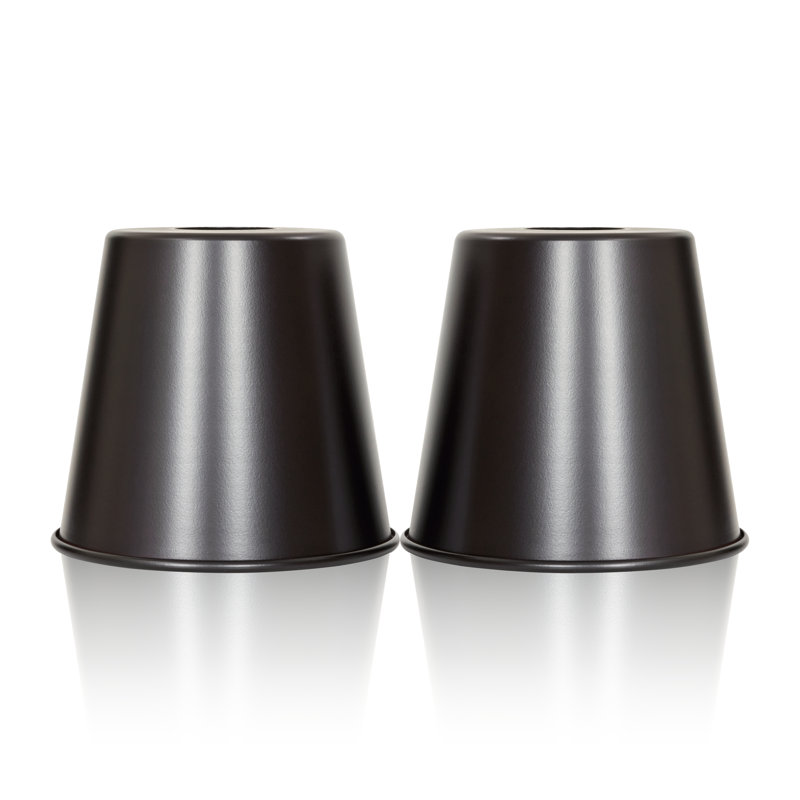 Abat-jour cloche en métal Ellis H 5,75 po x l 5,25 po (à visser), Bronze huilé