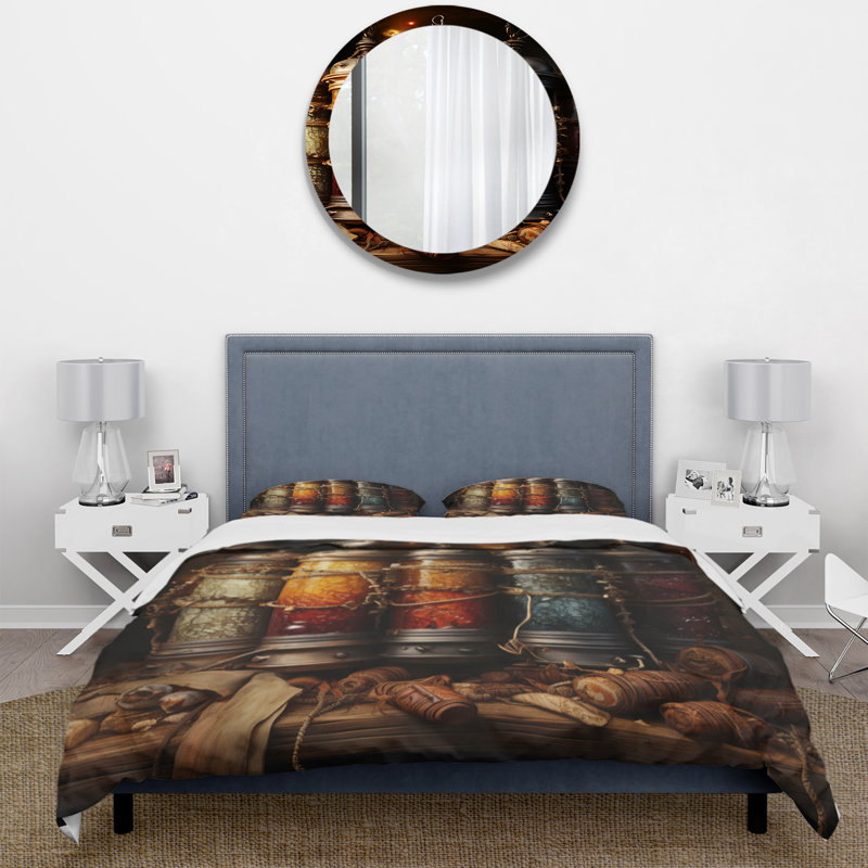 Ensemble de housse de couette Hebrew Torah Scrolls - Religion & Spirituality