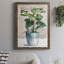 Plante en pot II encadrée sur toile-88381027-88381028