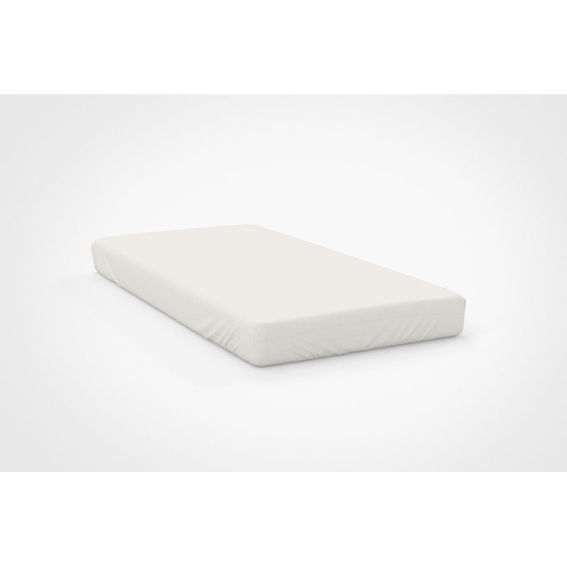 Sateen Fitted Sheet, Single (3'), Ivory