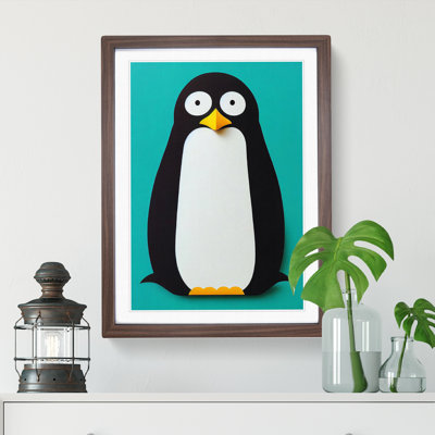 Unique Penguin Art No.1 Abstract - Wall Art