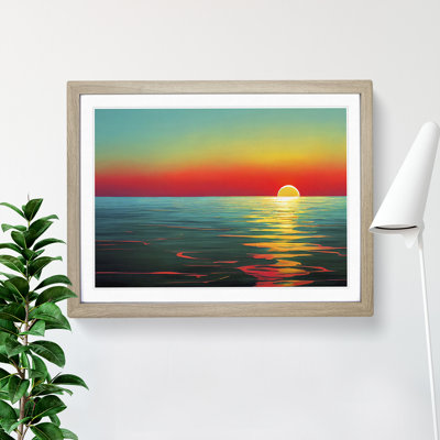 Glorious Sunset - Framed Print