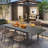 Malakeh Rectangular Extendable Outdoor Dining Table , 64.96'' in. W 35.43'' in. D-842457861