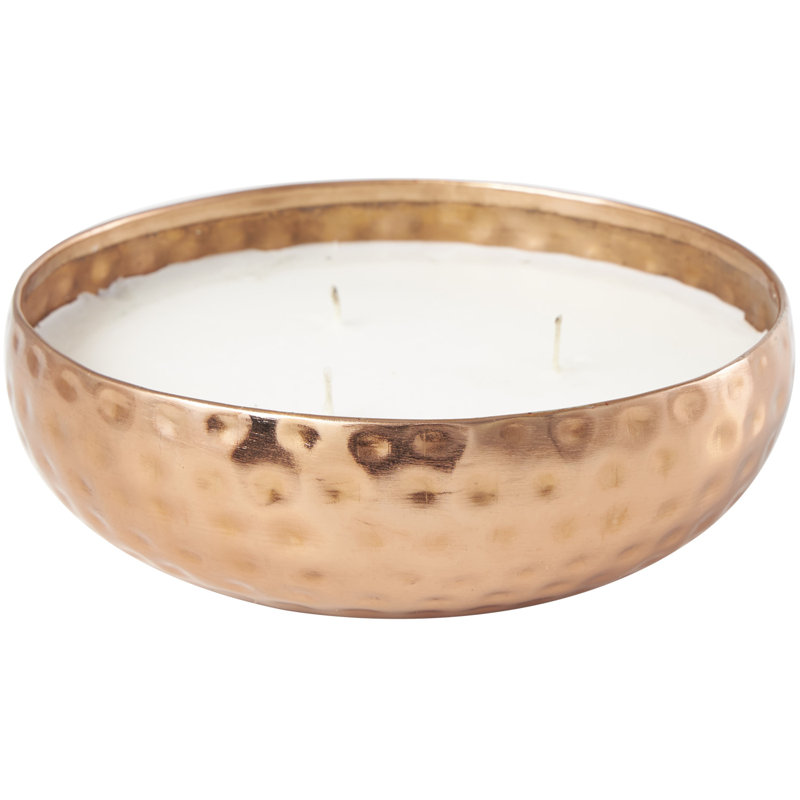 Bol en cire fondue, Cuivre