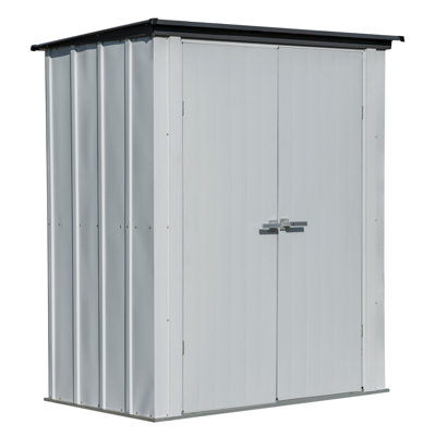 Remise de patio Spacemaker, 5 x 3, gris flûte et anthracite