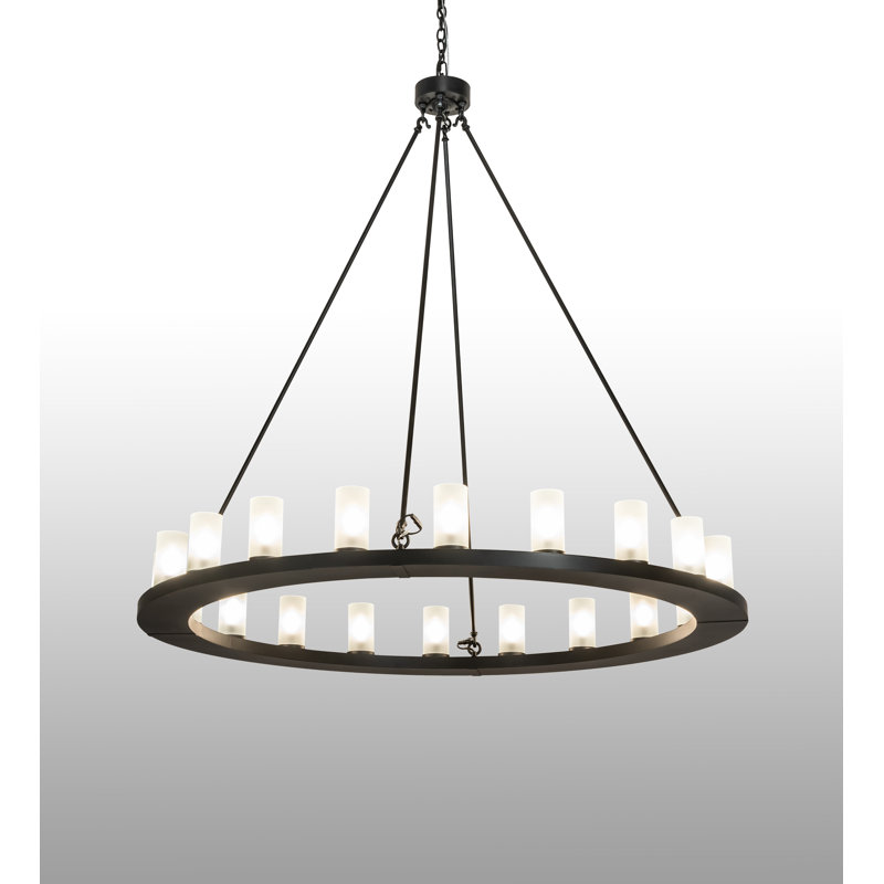 Chandelier, 60" W x 60" D