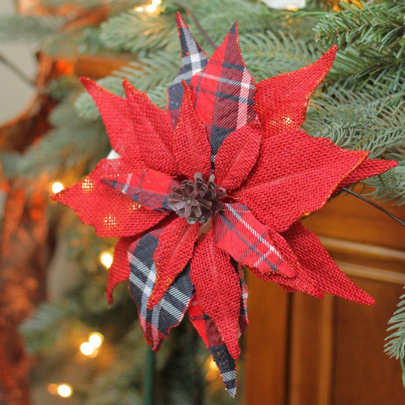 Ornement de Noël à pince 9,5 po