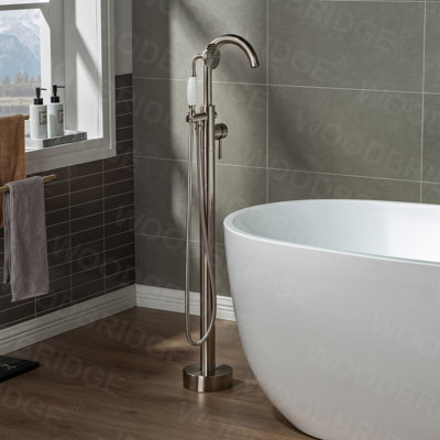 Robinet de baignoire monocommande à fixation au sol