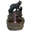 Fontaine avec ours et oursons