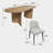 Caia 4 - Person Oval Soild Wood Dining Set-2083784265