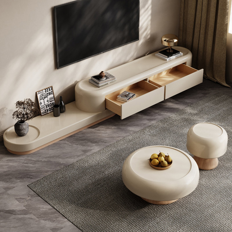 Meuble télé et table basse style français