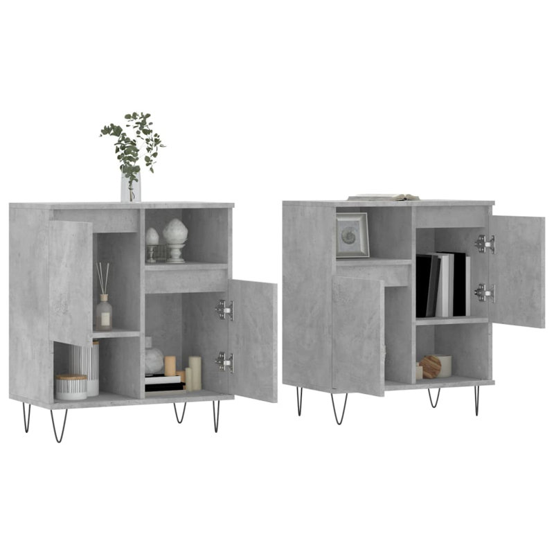 Eta 120cm Sideboard, Concrete Gray