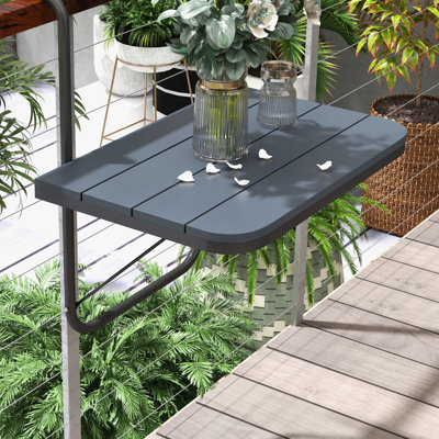 Table de balcon pliante Rislin