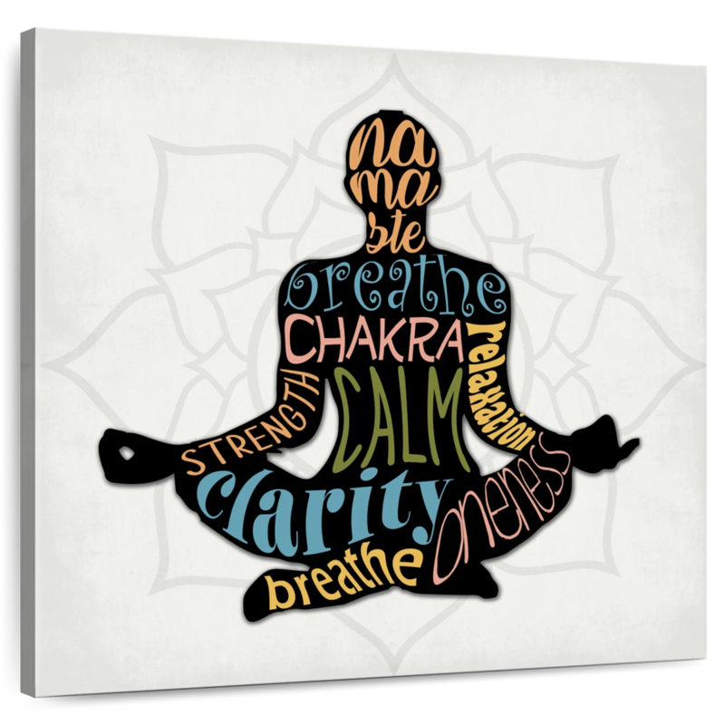 Namaste Typography, 33" H x 33" W