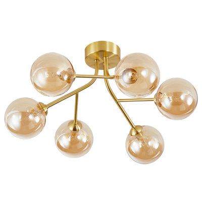Glass Flush Mount