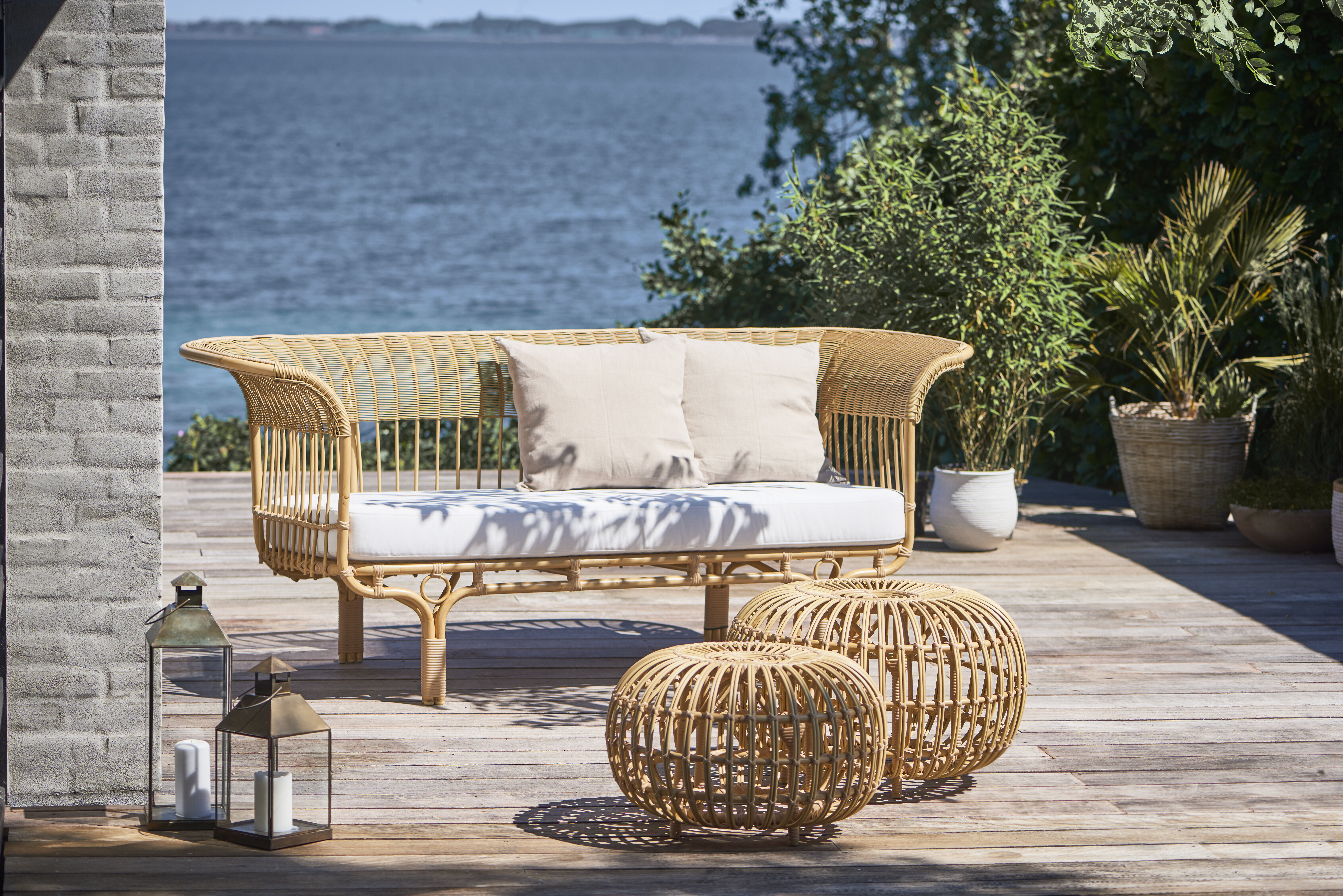 Sika Design Franco Albini Small Outdoor Ottoman | Wayfair