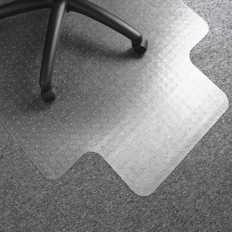 Floortex Computex Anti-Static Vinyl Chair Mat for Carpets up to 3/8", Included, 36" x 48"