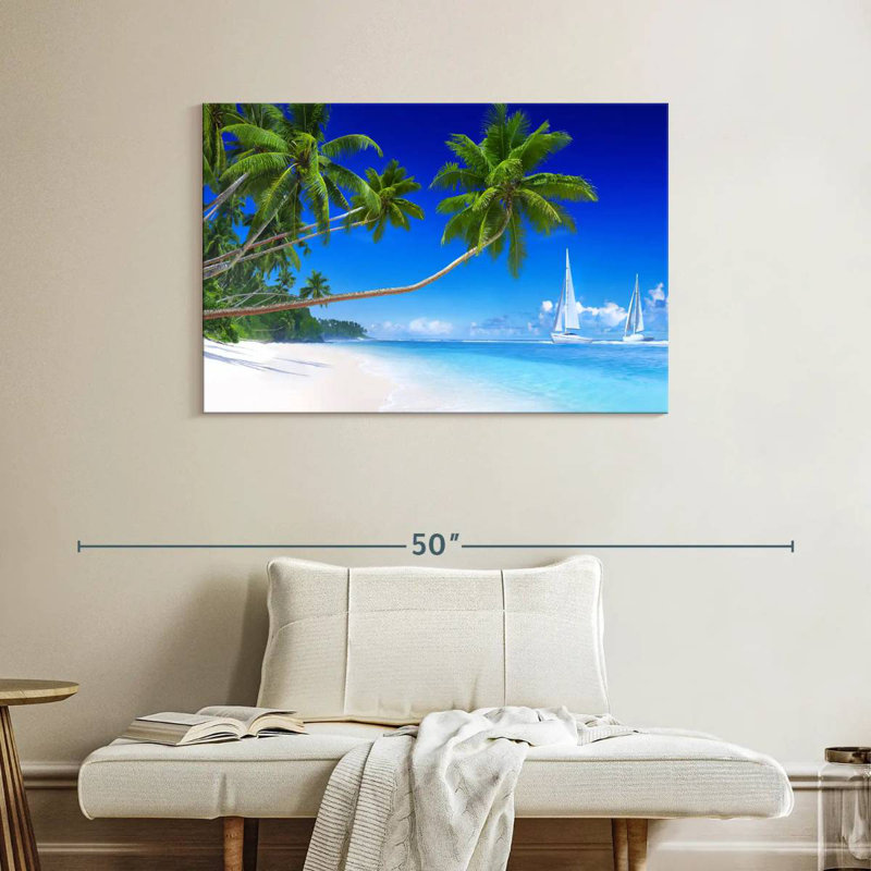 Gillard Seaside Palms, H 26 po x l 39 po