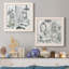 «Opulent Bath I», ensemble de 2 peintures sur toile encadrées-2079942367-2079942365