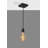 Alarich 1 - Light Black Single Pendant