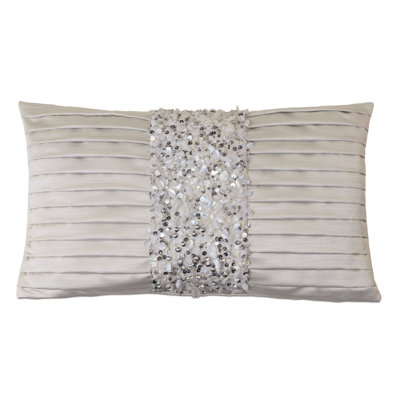 Housse de coussin lombaire en cristal Vionnet