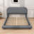 Milenka Upholstered Platform Bed with Curve-Shaped Headboard-1909223395-1909223406