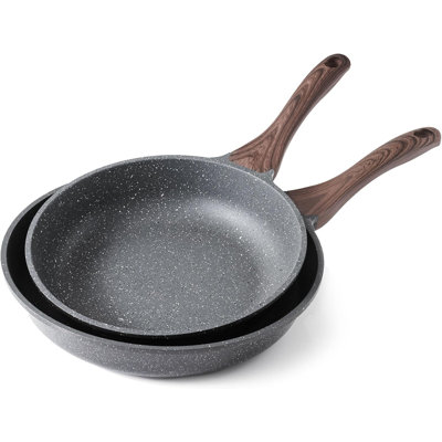 SENSARTE 2-Piece Nonstick Fry Pan Set,10+12 Inch