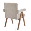 Fauteuil de salle à manger rembourré-2068899817