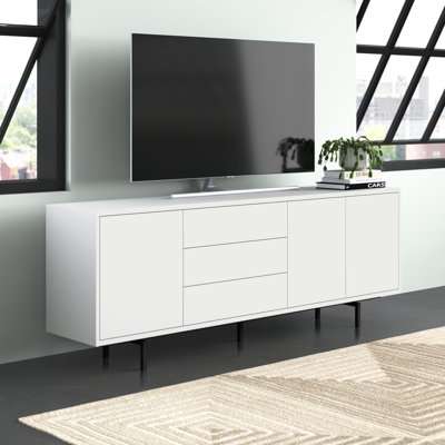 Anirvin Unfinished TV Stand for TVs up to 88"