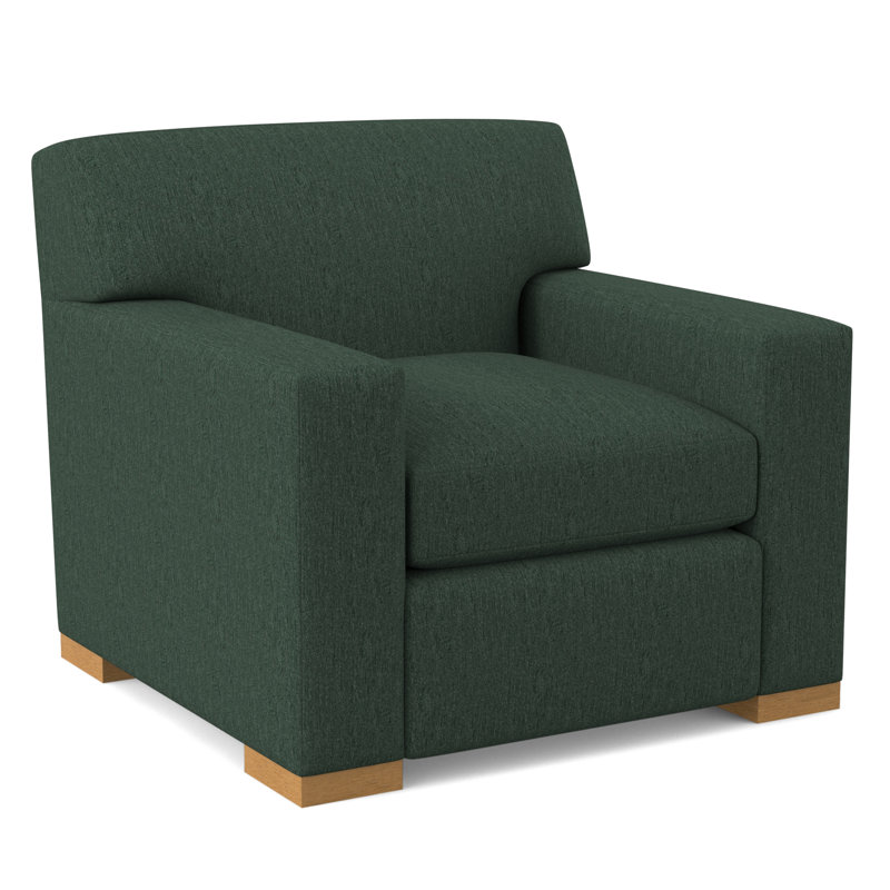 Elkins Armchair, Venice Navy, Amber