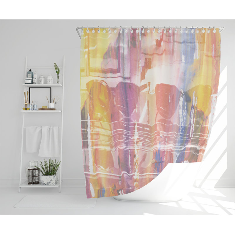Shades Of Glam Designer Shower Curtain