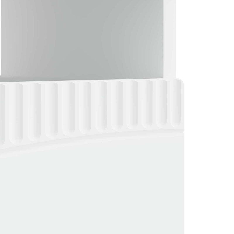 TV Stand, 43cm H x 100cm W x 35cm D, White