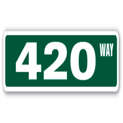 Enseigne 420 Street