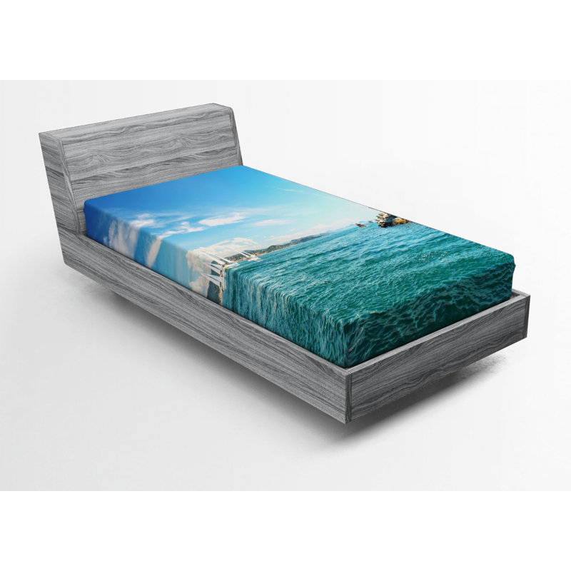 Microfiber Fitted Sheet, Twin Fitted Sheet