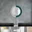 Huldar Glass Flat Wall Mirror