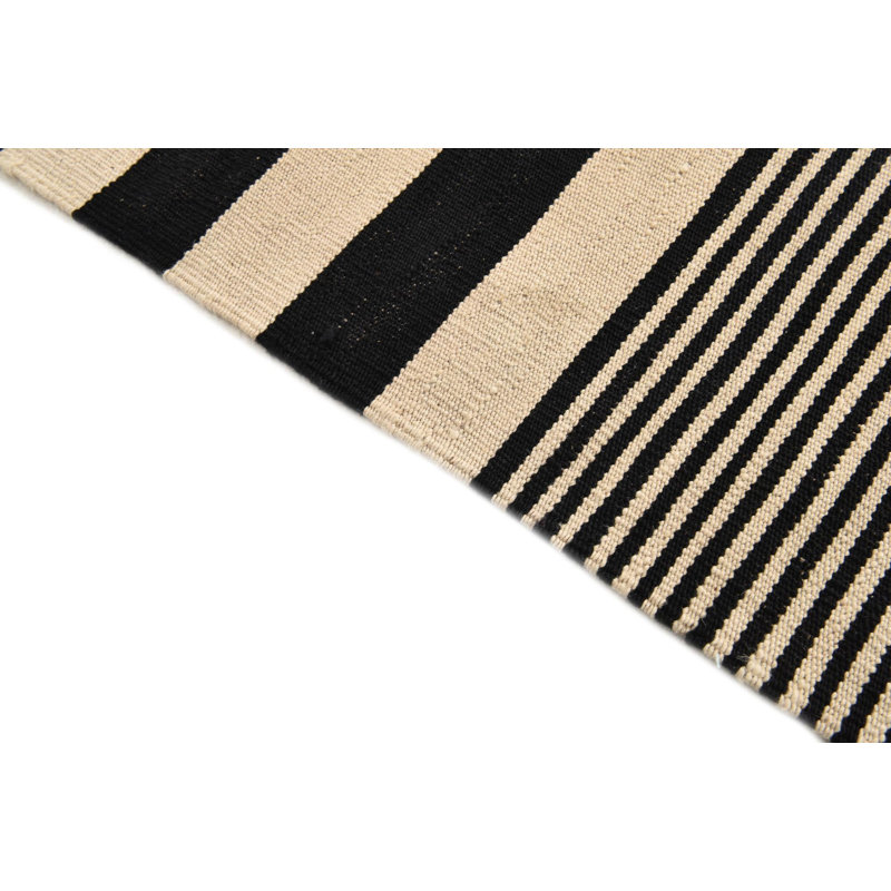 Tapis noir et blanc Pinkerton