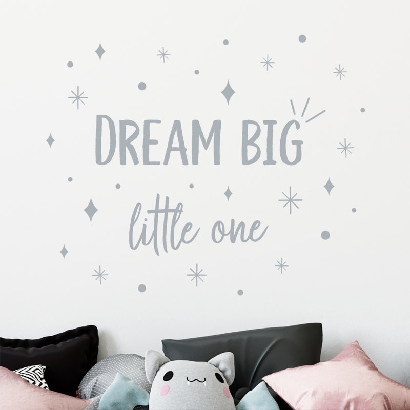 Abstract Non-Wall Damaging Wall Decal, Grey