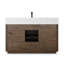 Everett Single Wide Vanity-Satin Light Wash Oak-529363286