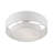 Areial 2-Light 15" Semi Flush Mount
