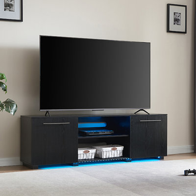 Medford 68" TV Console Table for TVs up to 75", Media Console Table Entertainment Center