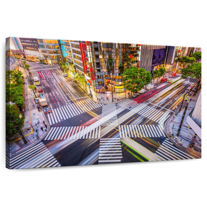 Kavia Ginza District Asia, 34" H x 51" W