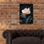 «Flower In The Dark» par Andreas Magnusson, art mural en verre acrylique-814948669